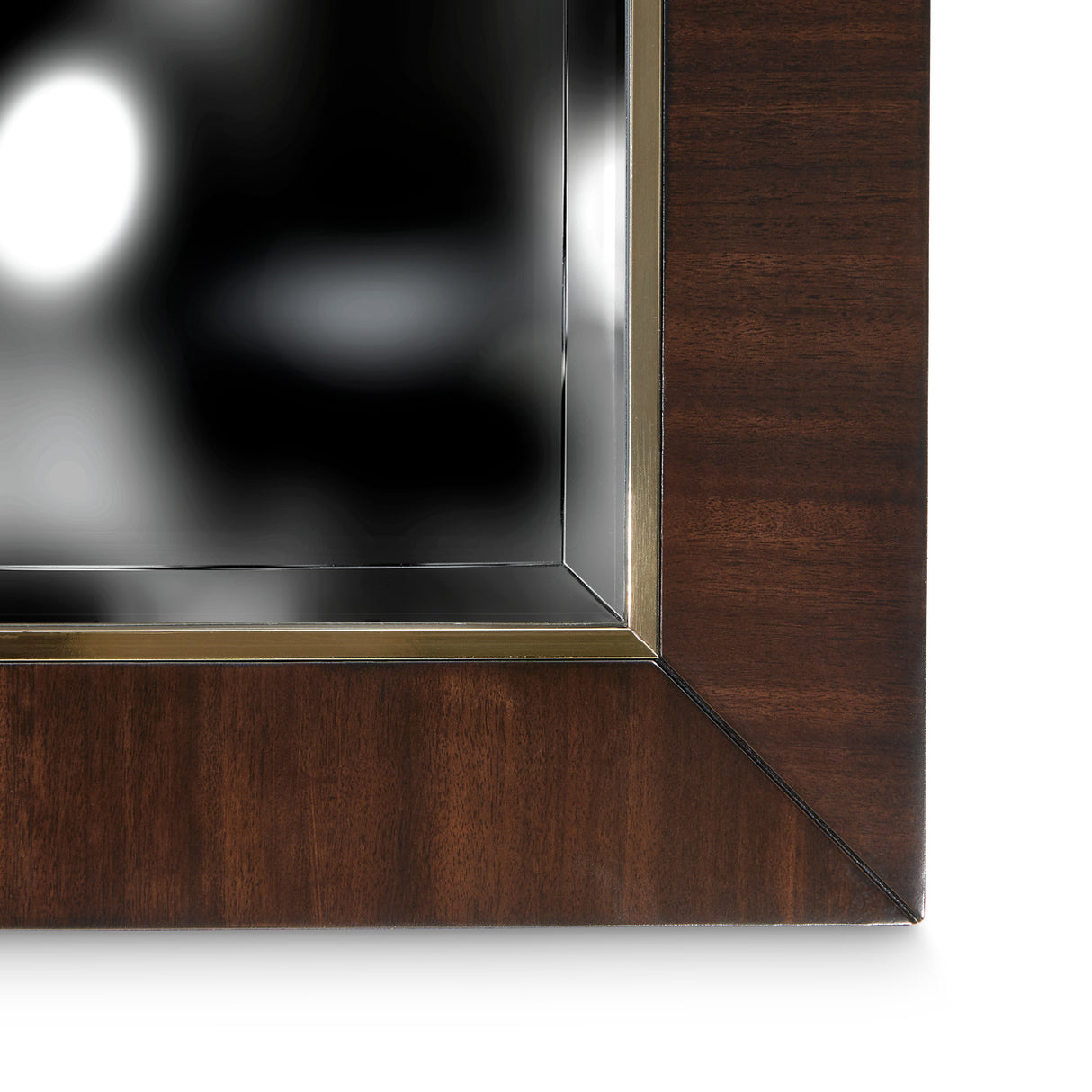 Belmont Place Espresso Wall Mirror from Michael Amini - Luna Furniture