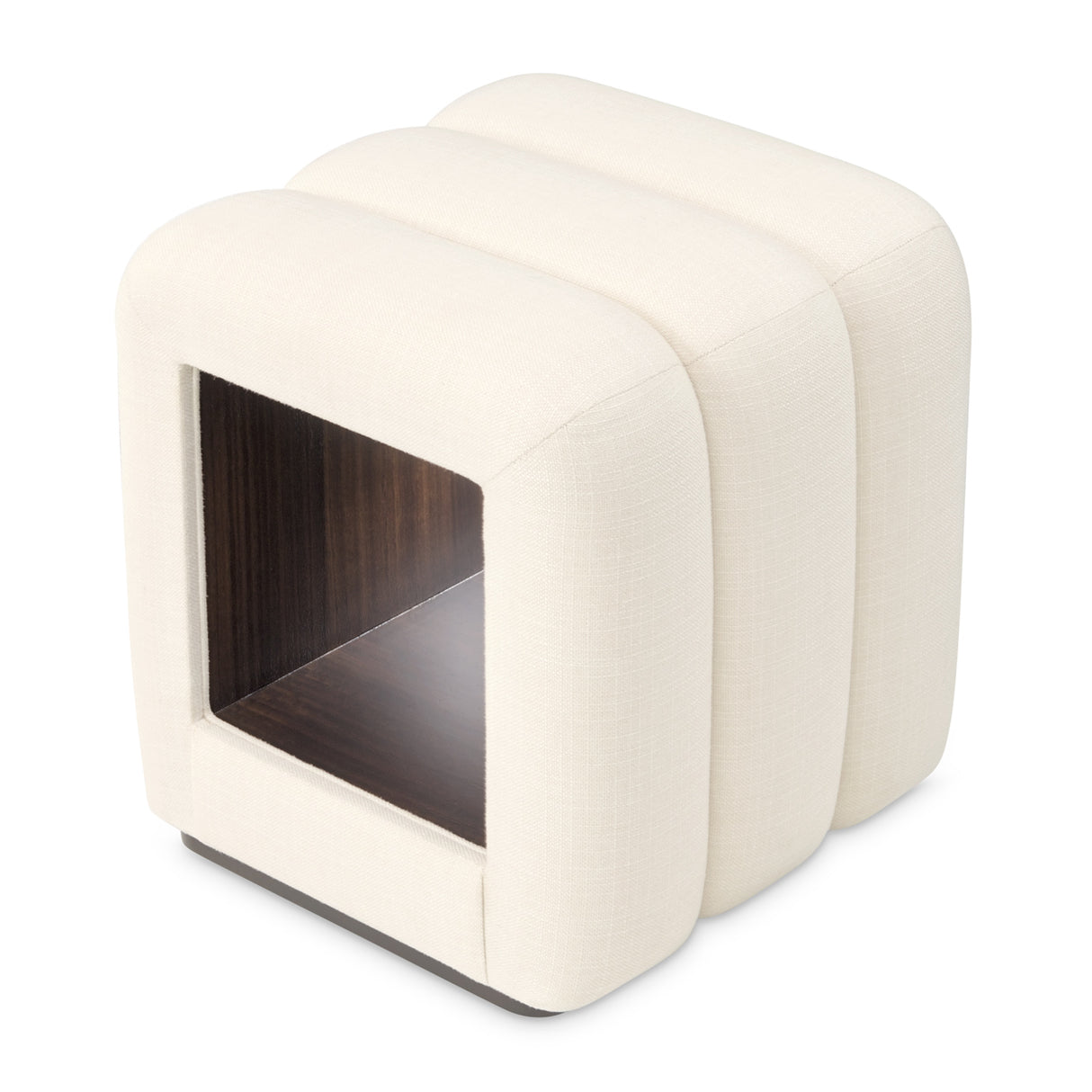 Belmont Place Espresso Vanity Bench from Michael Amini - Luna Furniture