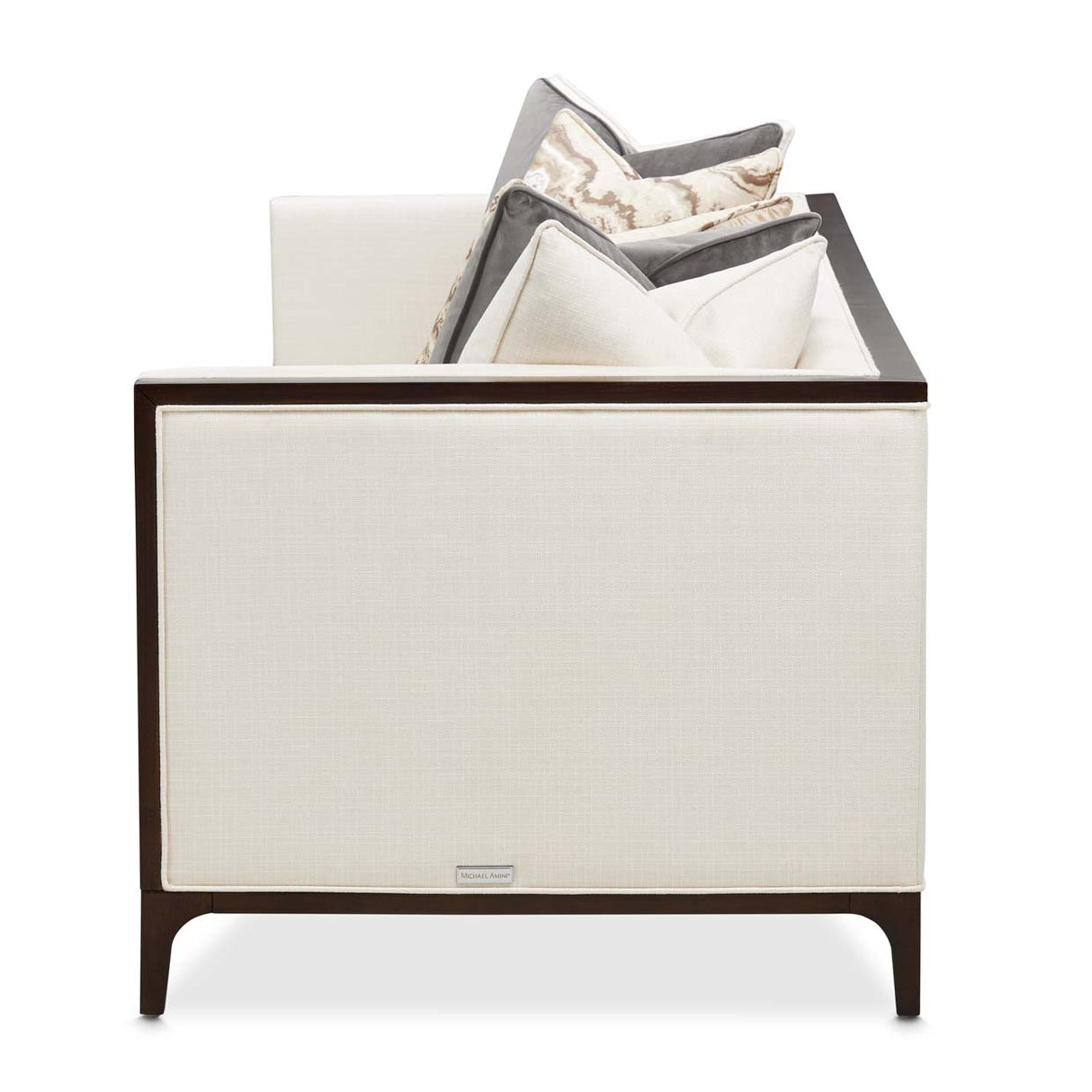 Belmont Place Espresso Sofa from Michael Amini - Luna Furniture