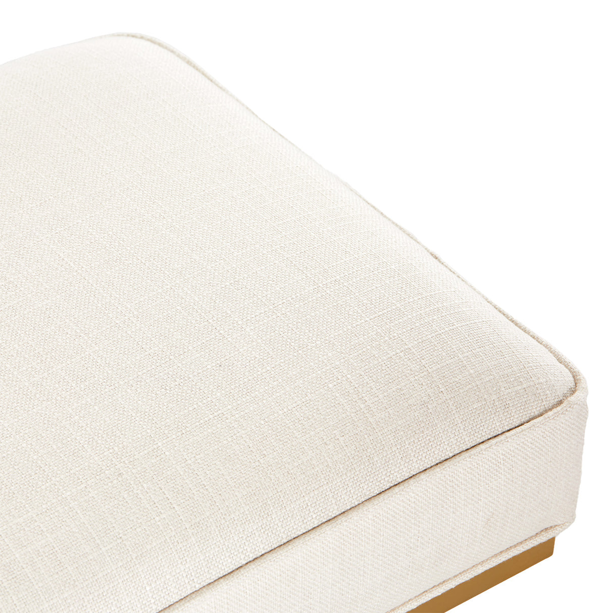 Belmont Place Bright Gold Bed Bench from Michael Amini - Luna Furniture