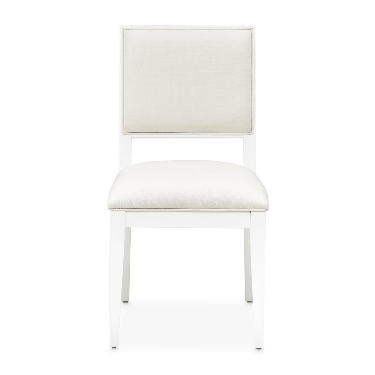 Palm Gate Cloud White Dining Side Chair from Michael Amini - Luna Furniture