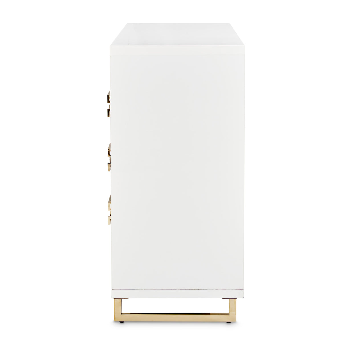 Palm Gate Cloud White Dresser from Michael Amini - Luna Furniture