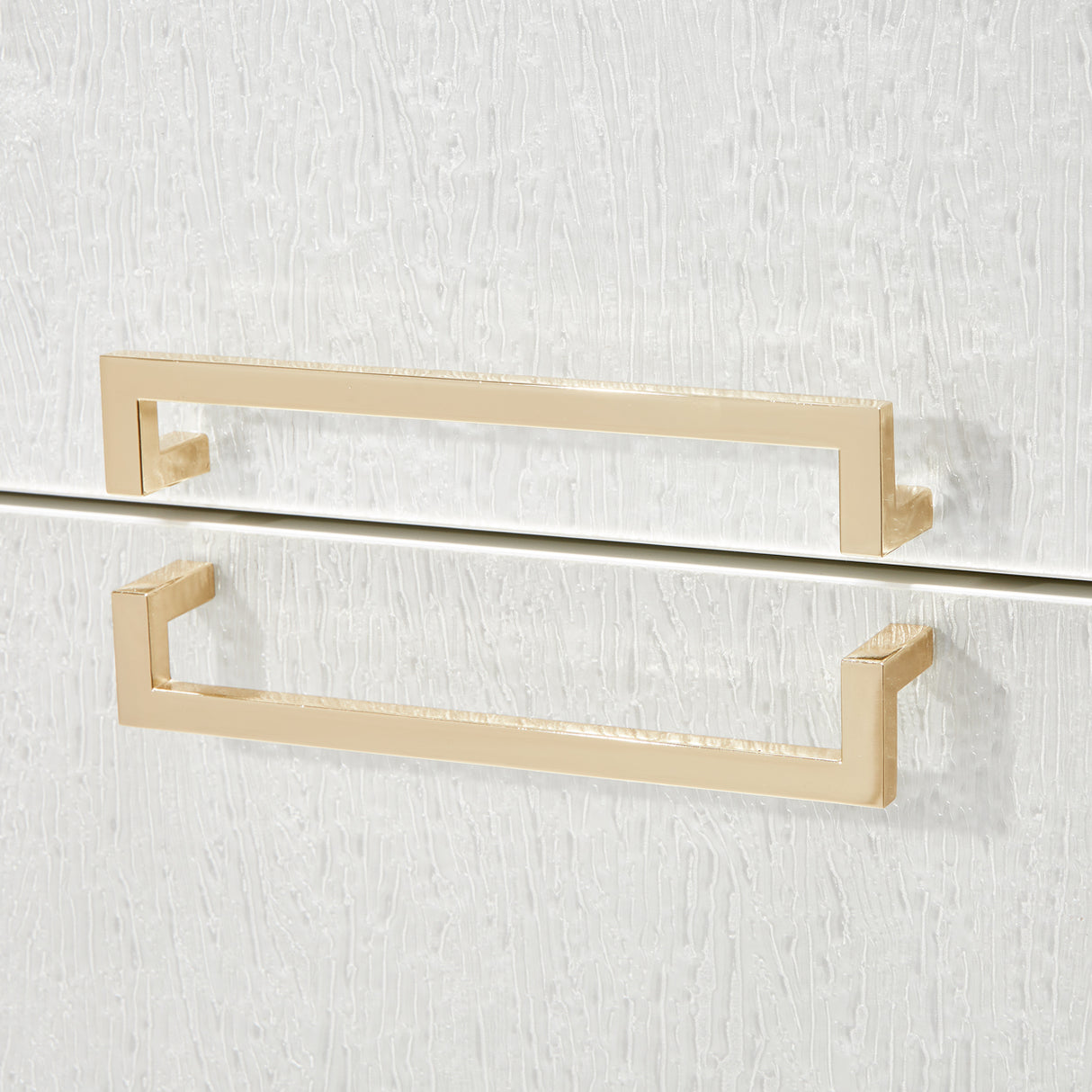 Palm Gate Cloud White Dresser from Michael Amini - Luna Furniture
