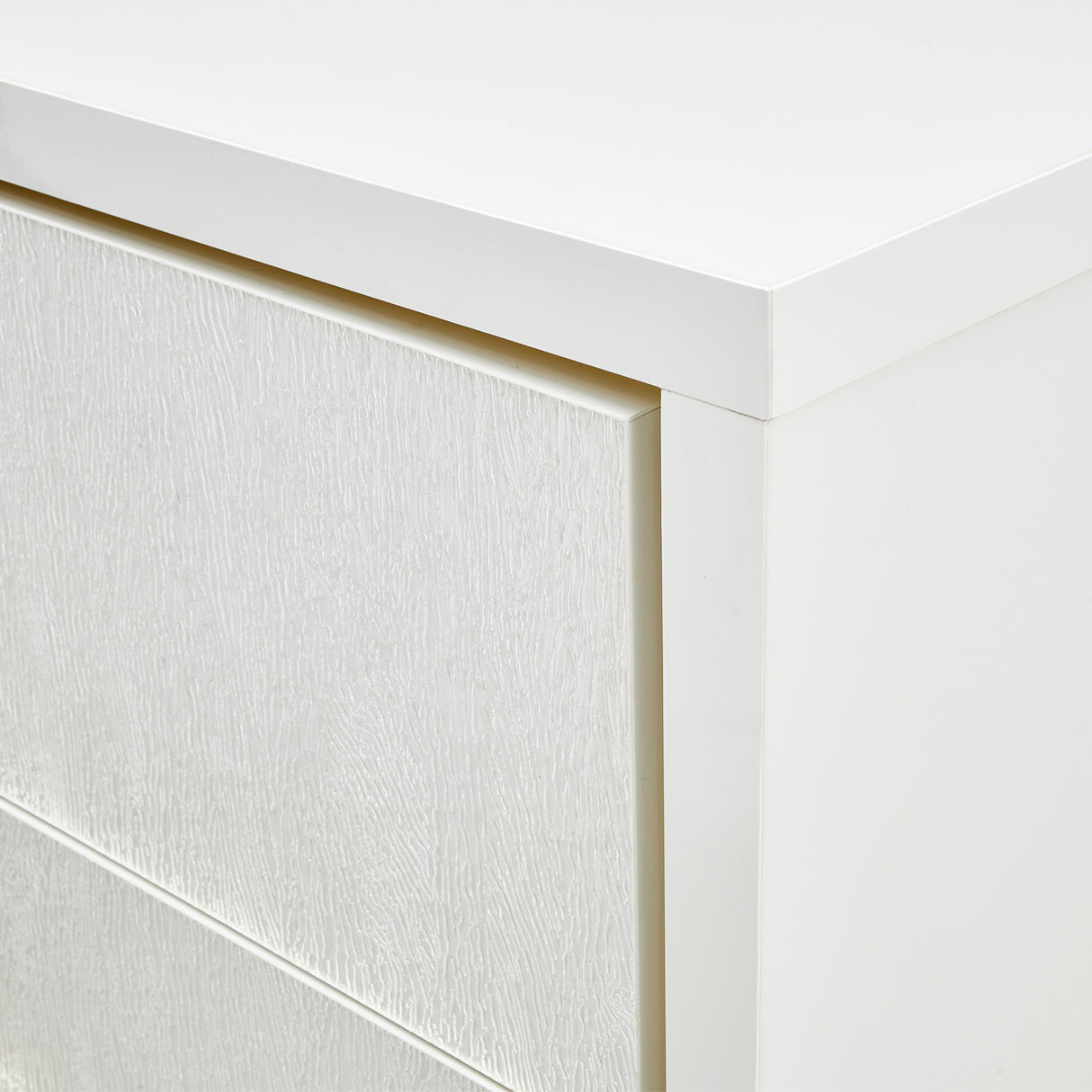 Palm Gate Cloud White Chest from Michael Amini - Luna Furniture