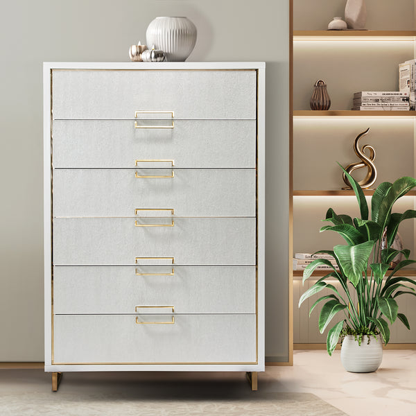 Palm Gate Cloud White Chest