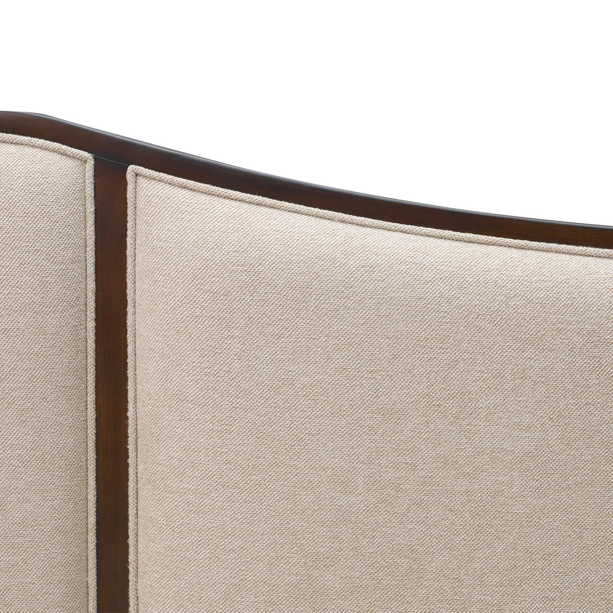 Camellia Field Pecan Warm Pecan Camellia Field Upholstered Queen Bed - Warm Pecan from Michael Amini - Luna Furniture