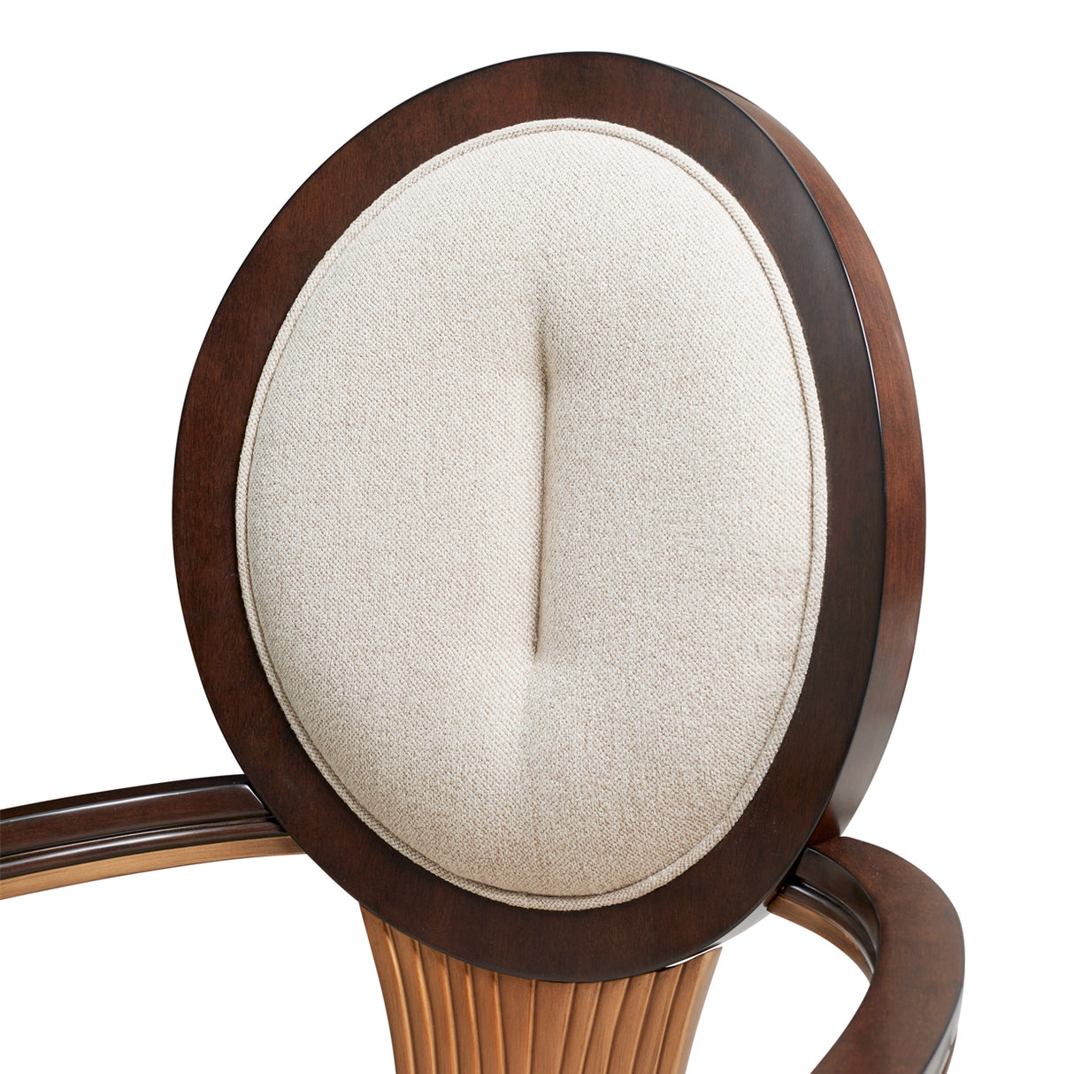 Camellia Field Pecan Warm Pecan Camellia Field Arm Chair Warm Pecan from Michael Amini - Luna Furniture