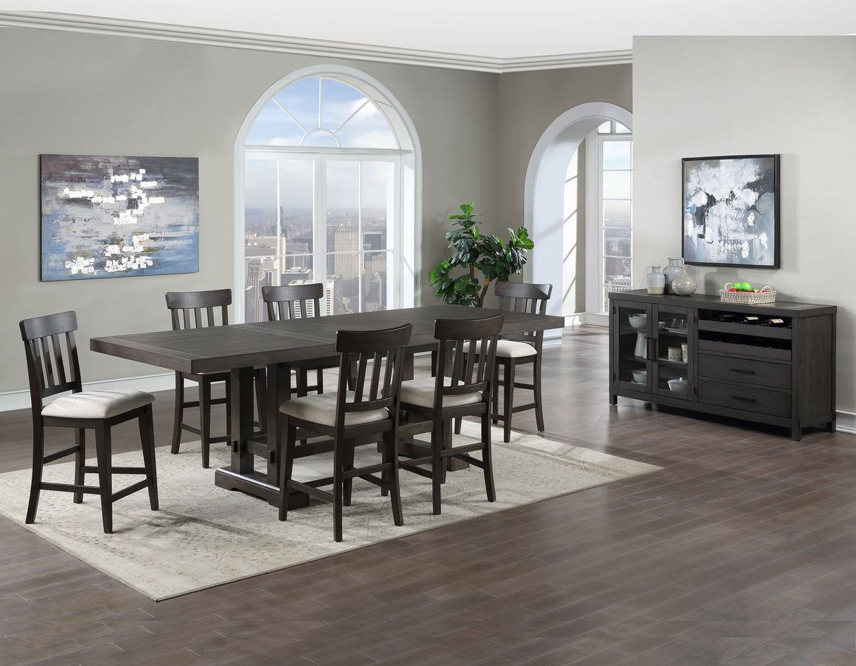 Napa 5-Piece Counter Dining Set(Counter Table & 4 Counter Chairs) from Steve Silver - Luna Furniture