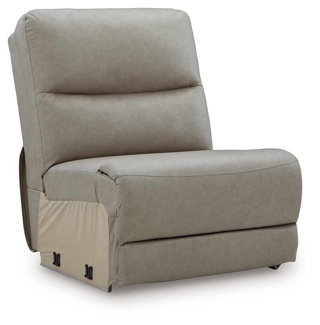 Narwhal Place Pebble Armless Chair from Ashley - Luna Furniture