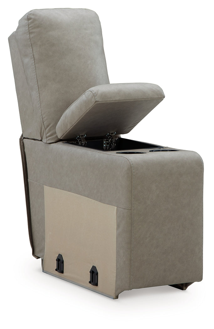 Narwhal Place Pebble Console with Storage from Ashley - Luna Furniture