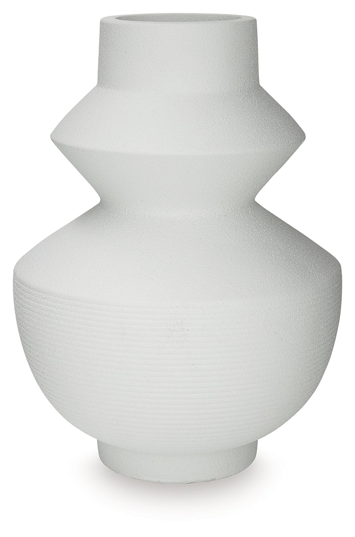 Naveen White Vase from Ashley Furniture - Luna Furniture