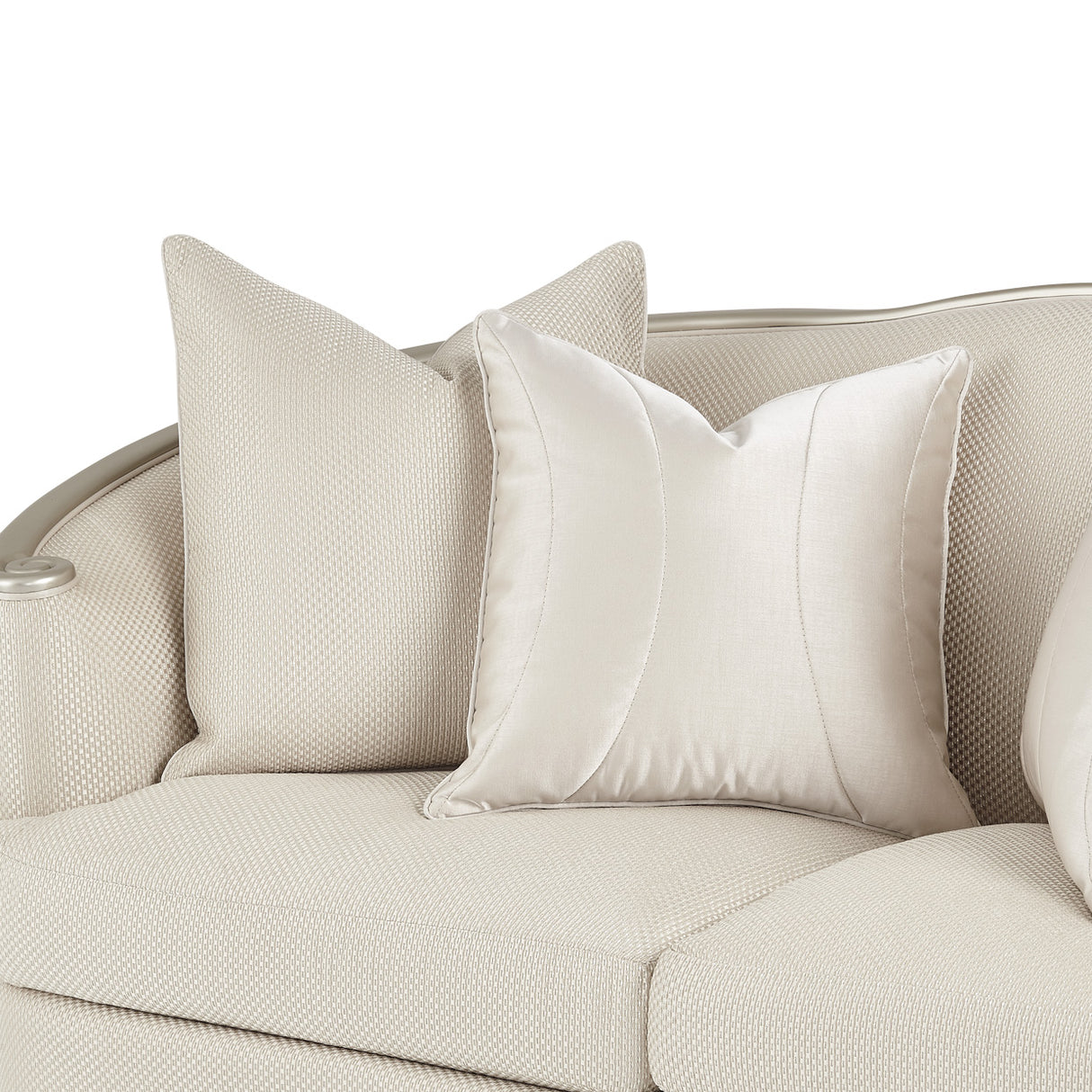 London Place Lt. Champagne Loveseat Light Champagne from Michael Amini - Luna Furniture