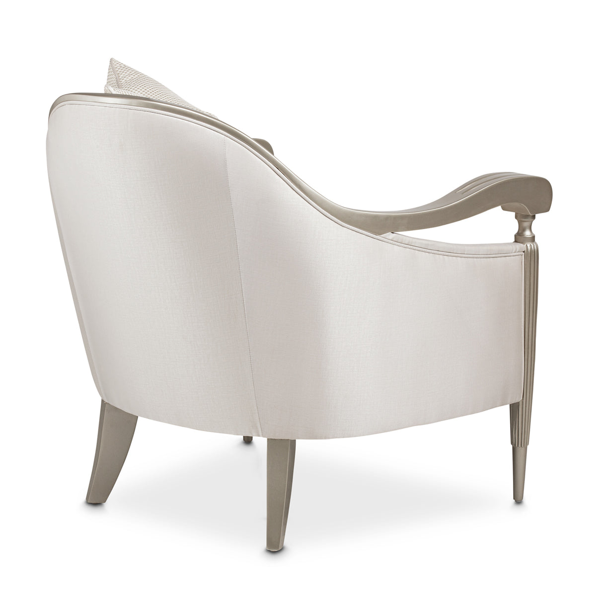 London Place Lt. Champagne Accent Chair from Michael Amini - Luna Furniture