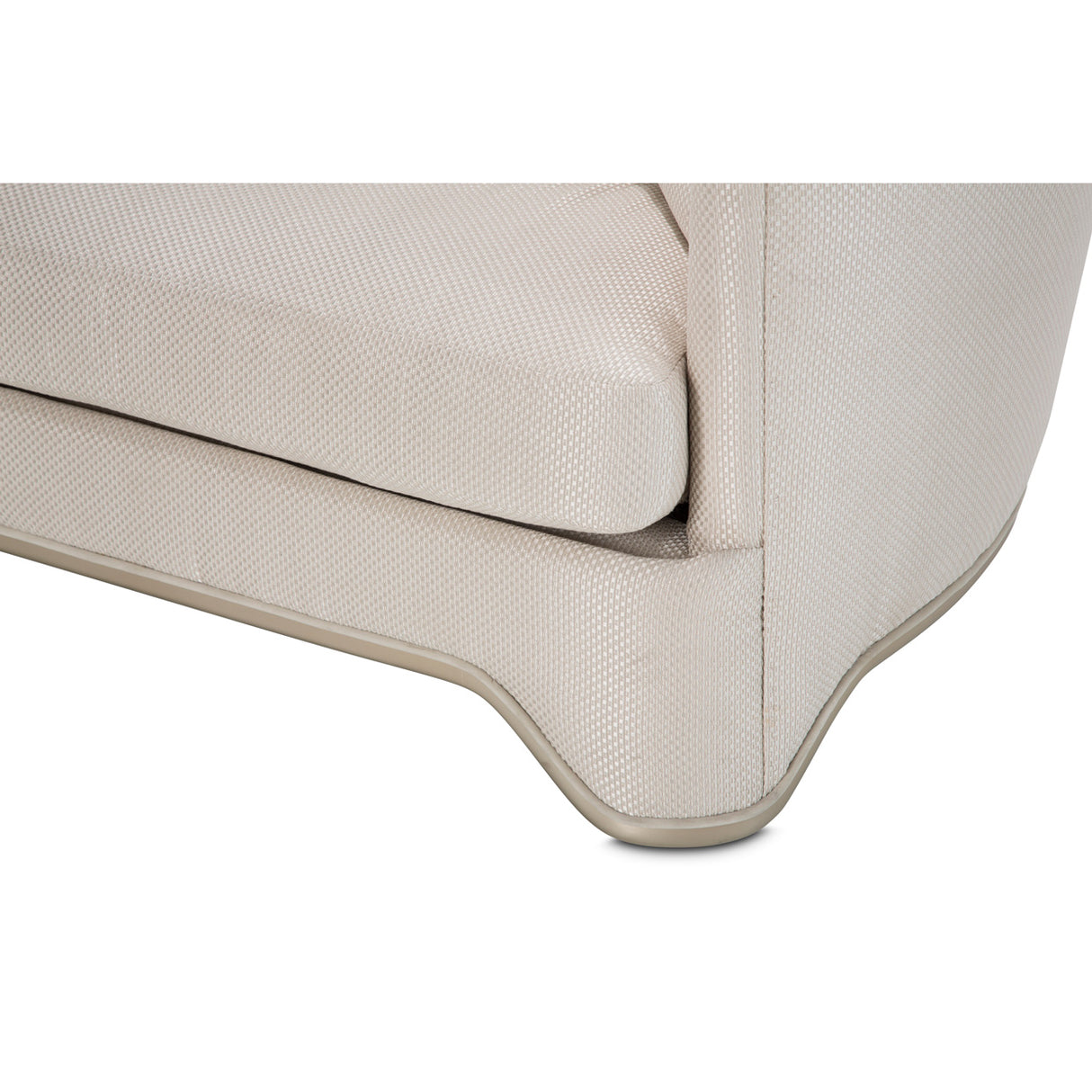 London Place Lt. Champagne Chair & A Half from Michael Amini - Luna Furniture