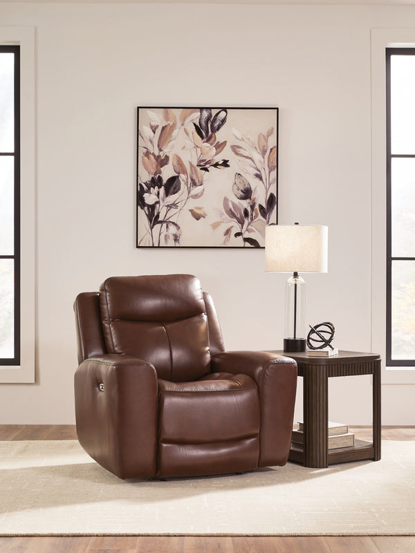 Next Move Mahogany Power Recliner