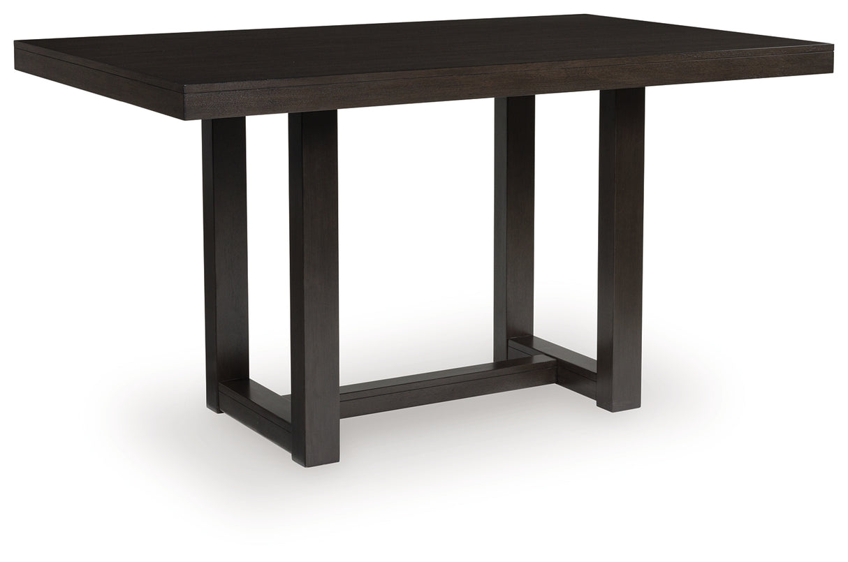 Neymorton Dark Grayish Brown Counter Height Table from Ashley - Luna Furniture
