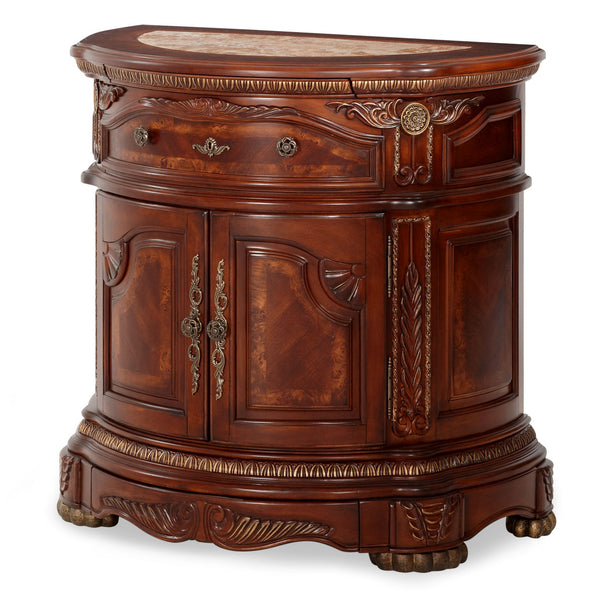 Cortina Honey Walnut Nightstand