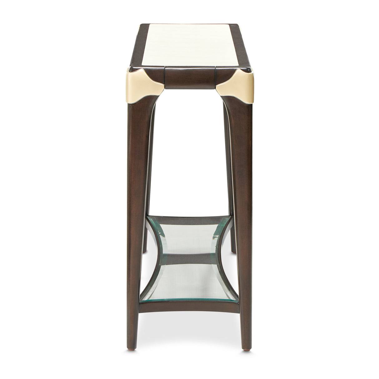 Paris Chic Espresso Console Table Espresso from Michael Amini - Luna Furniture