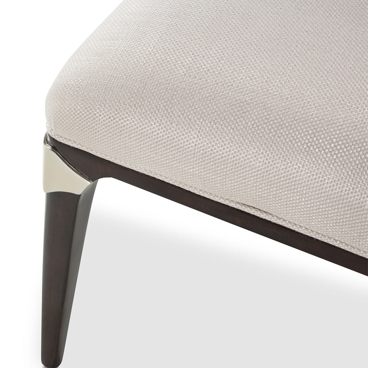 Paris Chic Espresso Vanity Chair from Michael Amini - Luna Furniture