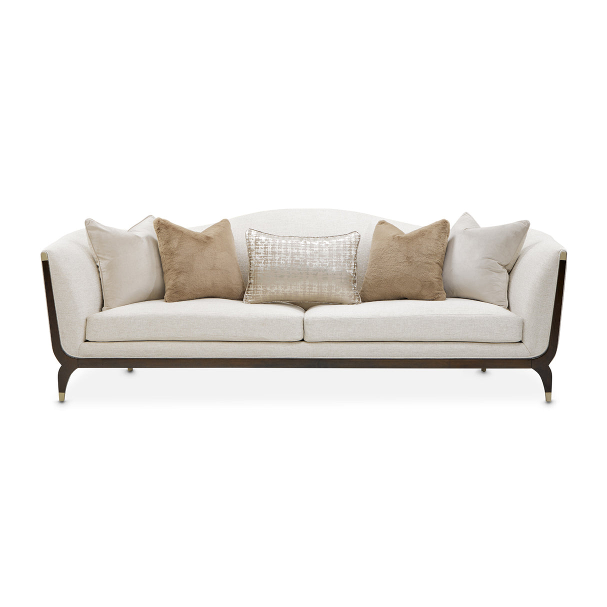 Paris Chic Espresso Parischic Sofa Cremini Espresso from Michael Amini - Luna Furniture
