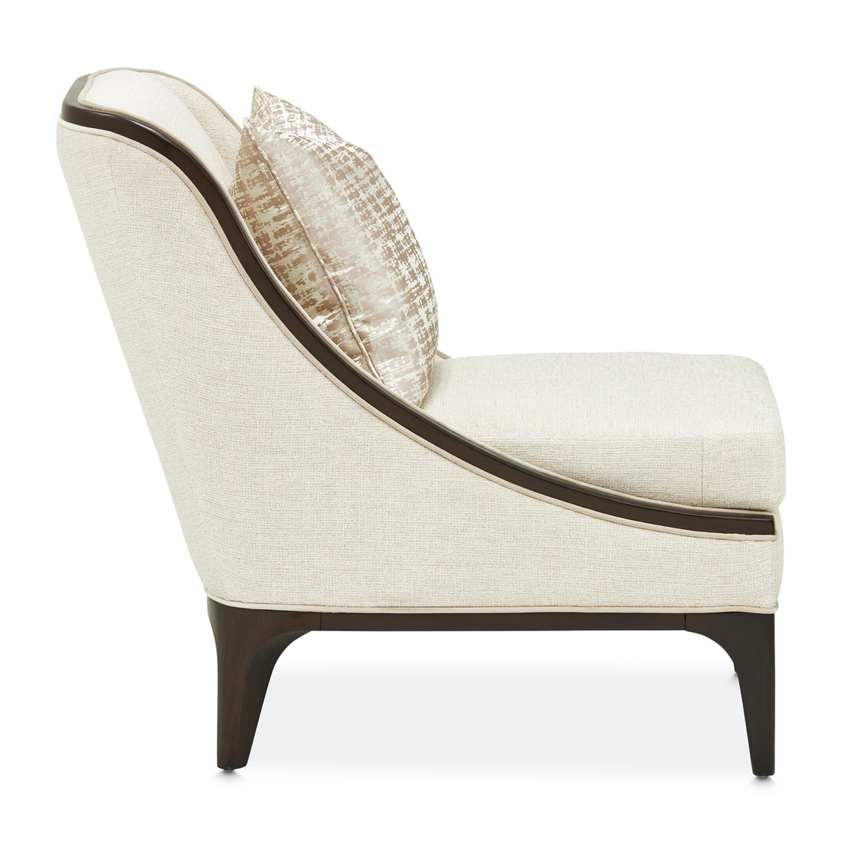 Paris Chic Espresso Parischic Accent Chair Cremini Espresso from Michael Amini - Luna Furniture