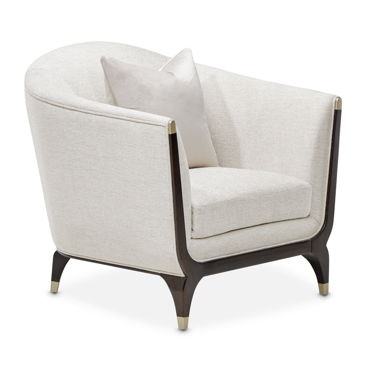 Paris Chic Espresso Parischic Matching Chair Cremini Espresso from Michael Amini - Luna Furniture