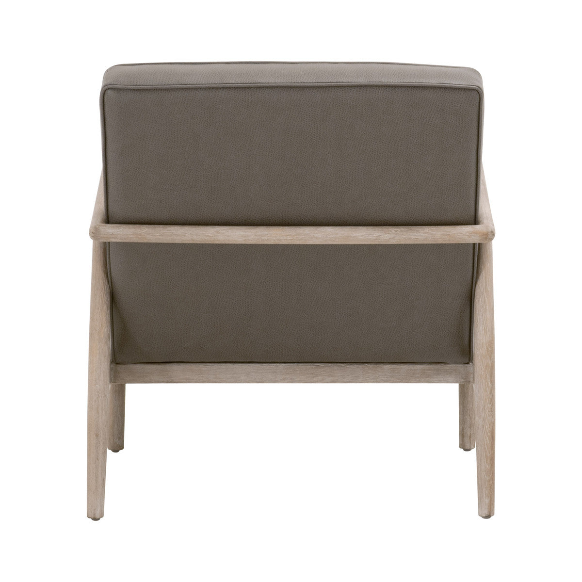 Tahoe Club Chair in Contract Ore Gray Synthetic, Natural Gray Oak from Essentials For Living - Luna Furniture