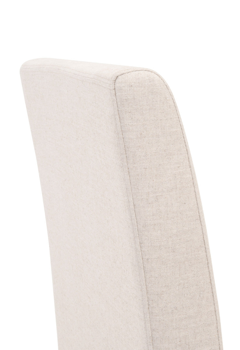 Levi Slipcover Dining Chair in Jute, Natural Gray Birch, Set of 2 from Essentials For Living - Luna Furniture