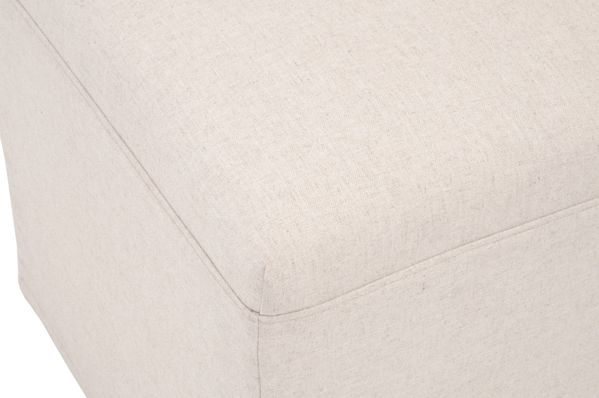 Levi Slipcover Dining Chair in Jute, Natural Gray Birch, Set of 2 from Essentials For Living - Luna Furniture