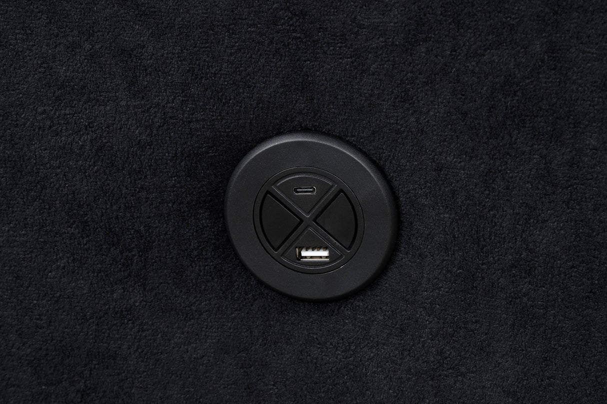 Nina Black - 3PC Power Reclining Set - NINA BLACK 3PC