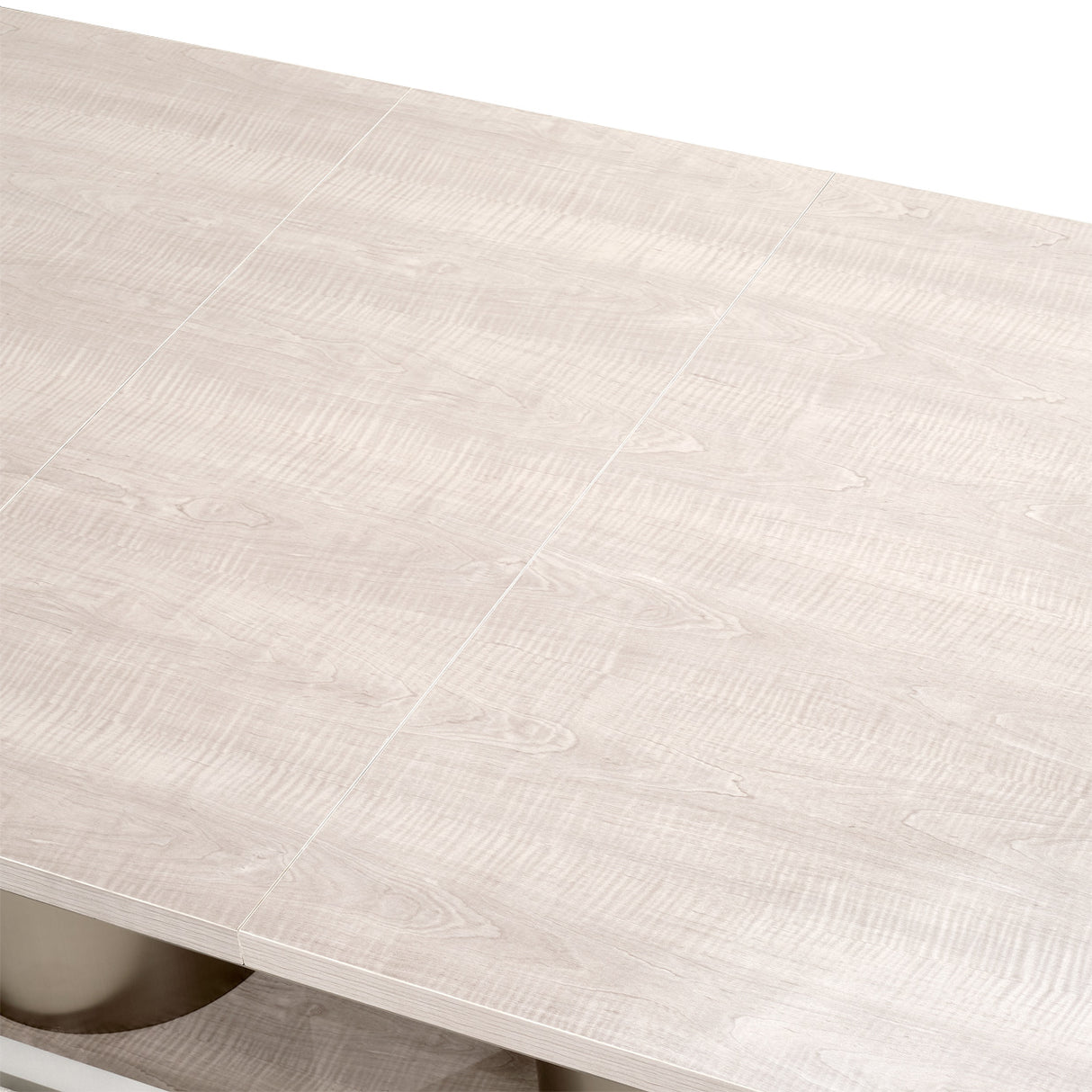 Marin Greige Rectangular Double Pedestal Table from Michael Amini - Luna Furniture