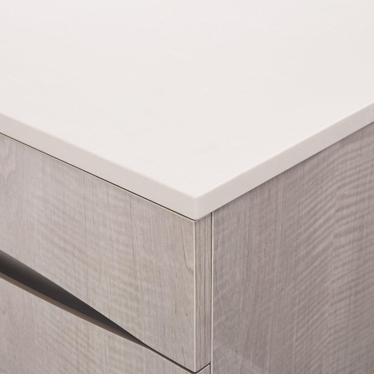 Marin Greige Nightstand from Michael Amini - Luna Furniture