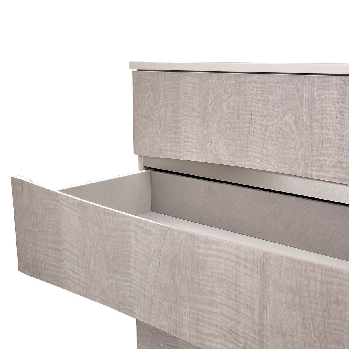 Marin Greige 6-drawer Chest from Michael Amini - Luna Furniture