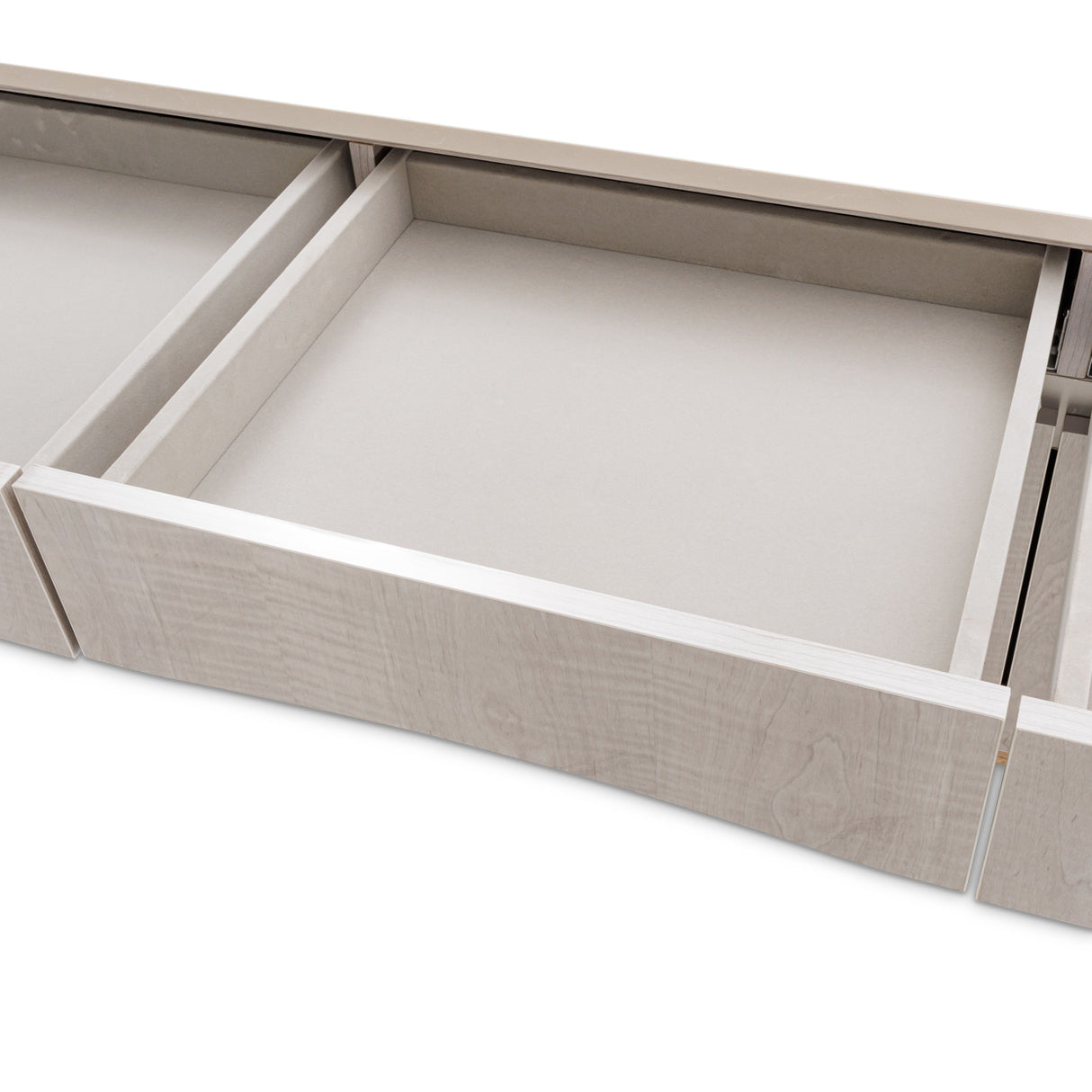 Marin Greige Media Cabinet from Michael Amini - Luna Furniture