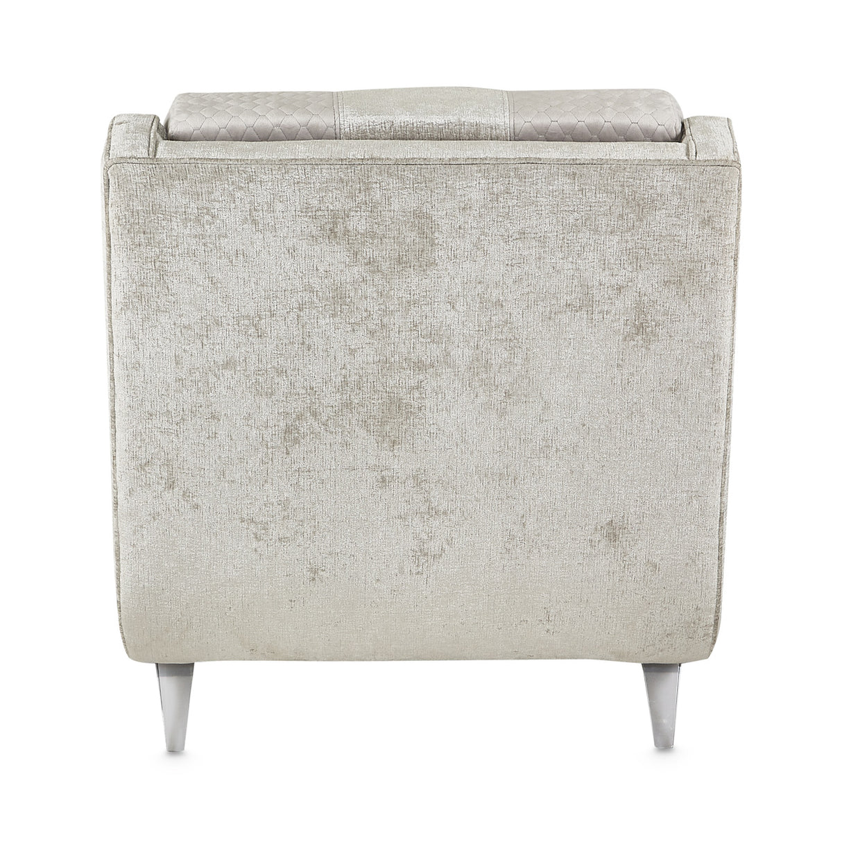 Lanna Silver Mist Chaise from Michael Amini - Luna Furniture