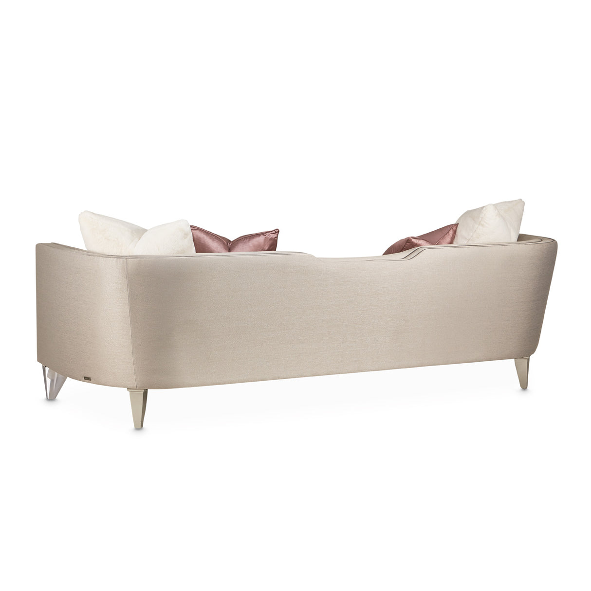 Linea Silver Mist Sofa from Michael Amini - Luna Furniture
