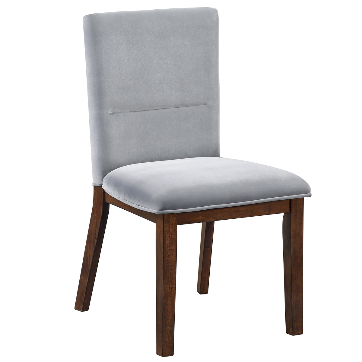 Zen 5-Piece Dining Set with Gray Velvet Side Chairs from Steve Silver - Luna Furniture