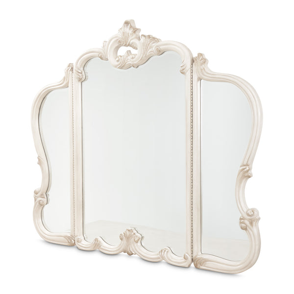 Platine De Royale Champagne Vanity Mirror