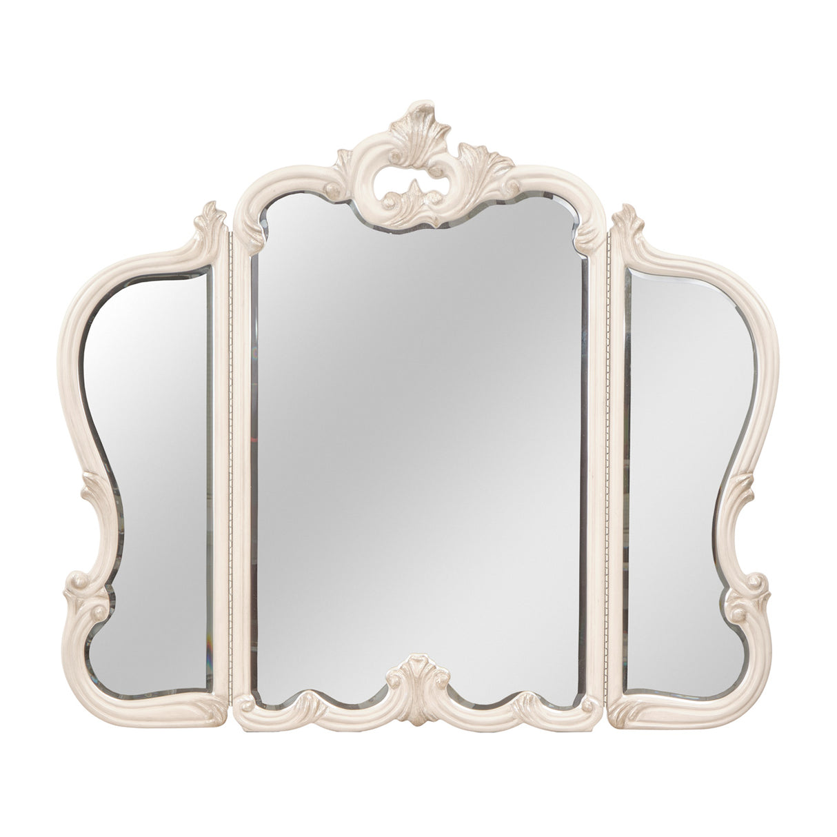 Platine De Royale Champagne Vanity Mirror from Michael Amini - Luna Furniture