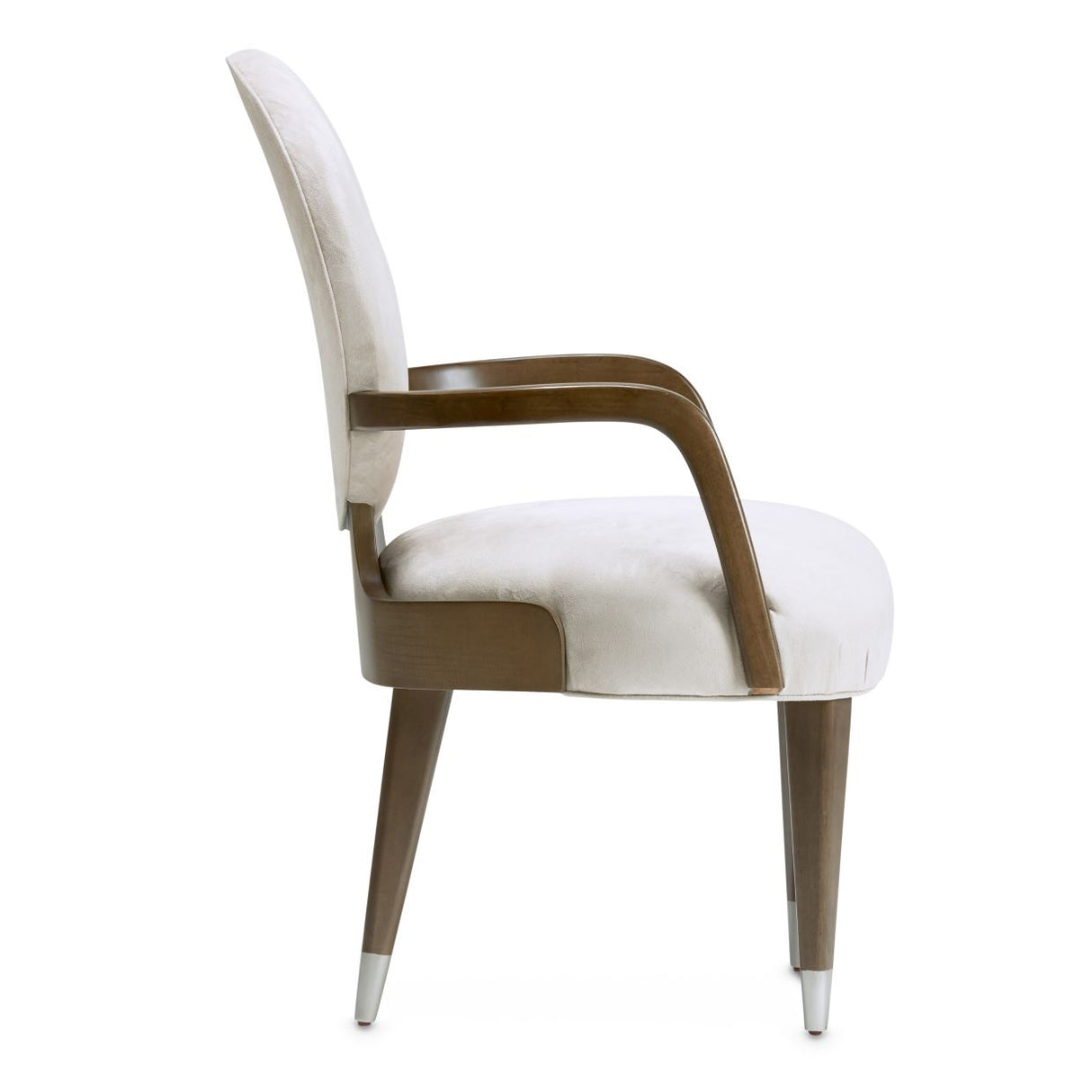 Roxbury Park Slate Dining Arm Chair from Michael Amini - Luna Furniture