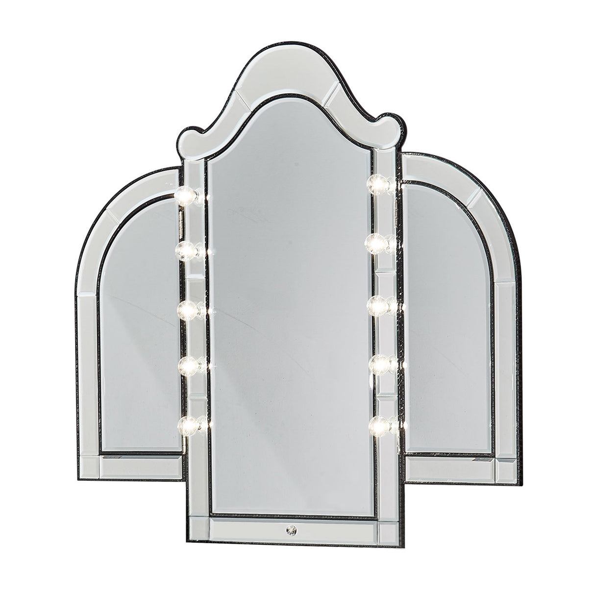 Hollywood Swank Black Iguana Vanity Mirror from Michael Amini - Luna Furniture