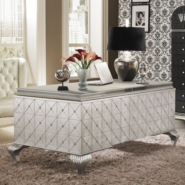 Hollywood Swank Pearl Caviar Desk
