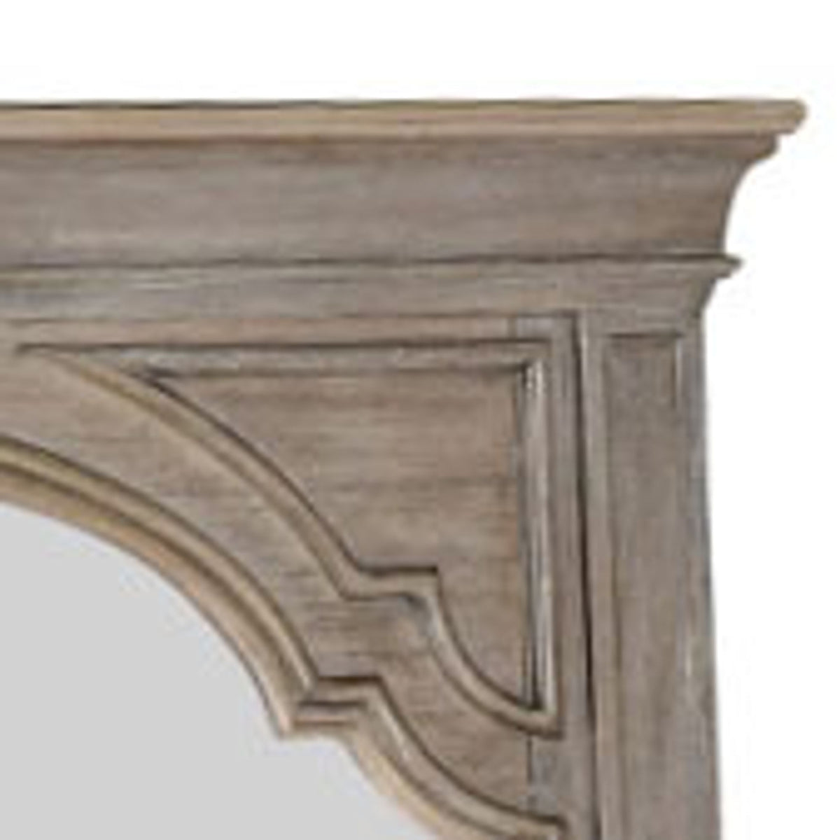 Highland Park Waxed Driftwood Dresser/Mirror from Steve Silver - Luna Furniture