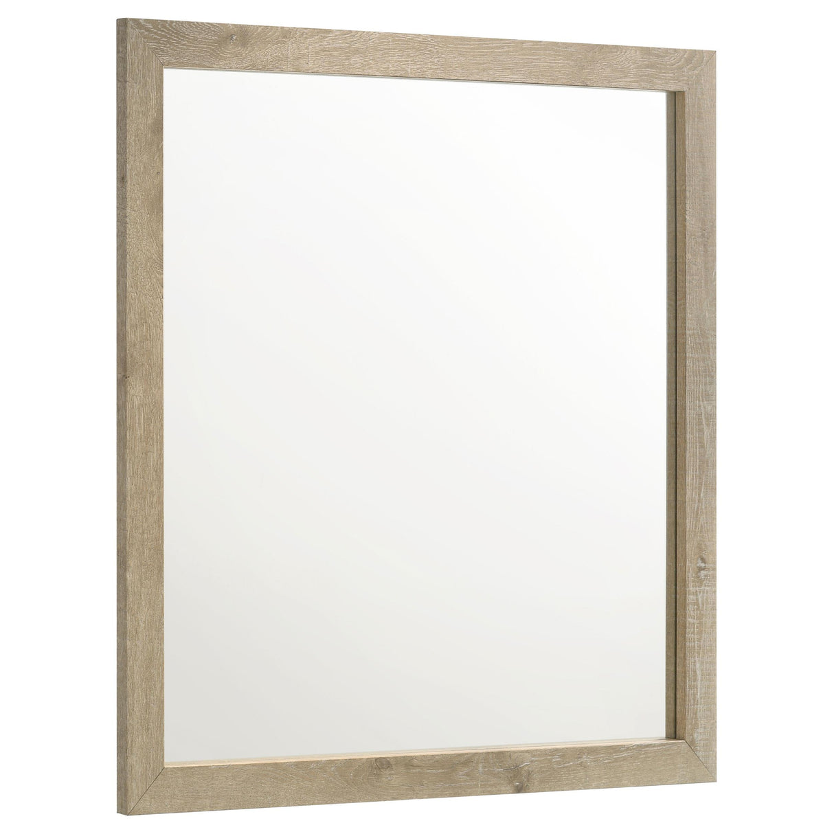 Oakglen Dresser Mirror Weathered Oak (Mirror Only) from Coaster - Luna Furniture