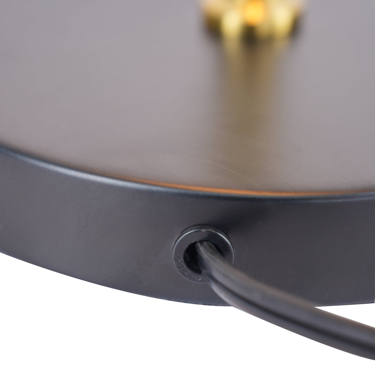 Obni Table Lamp with Black outer and White inner from Ashcroft Furniture - Luna Furniture