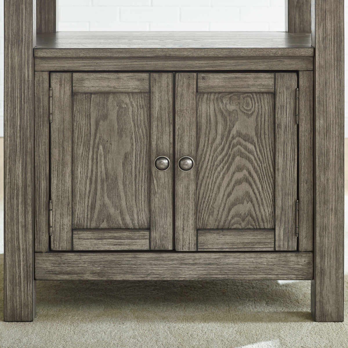 Grayson Gray/White Counter Height Set with Bench from Steve Silver - Luna Furniture