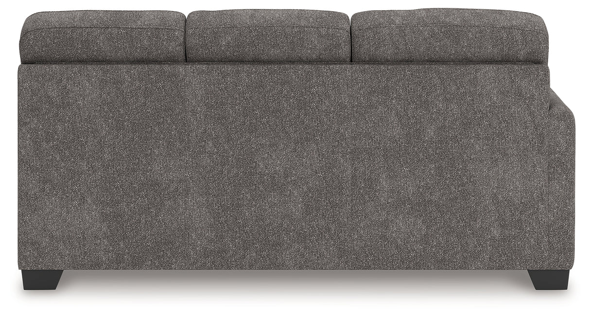 Olten Graphite Left-Arm Facing Sofa from Ashley - Luna Furniture