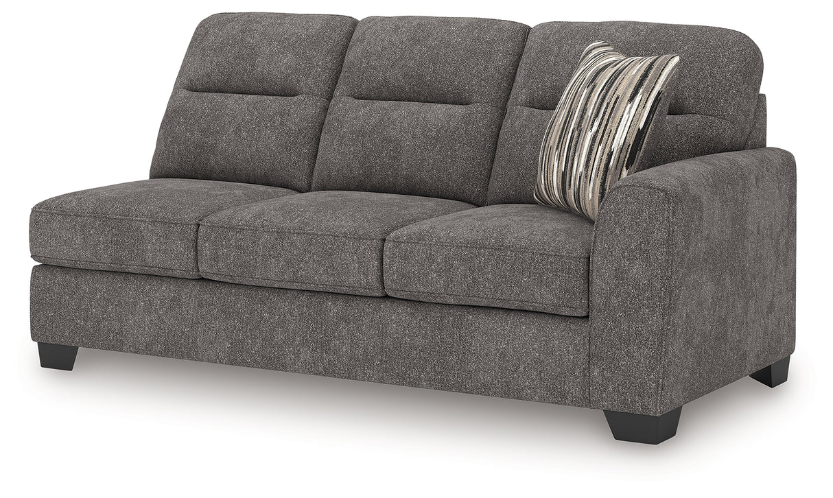 Olten Graphite Right-Arm Facing Sofa from Ashley - Luna Furniture