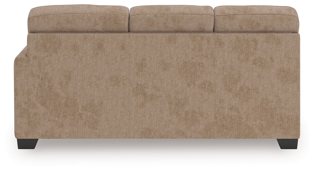 Olten Mocha Right-Arm Facing Sofa from Ashley - Luna Furniture
