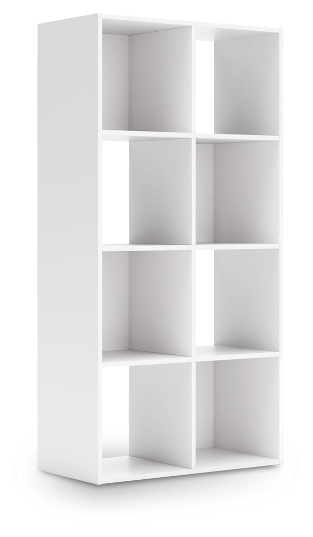Onita White Eight Cube Organizer from Ashley - Luna Furniture